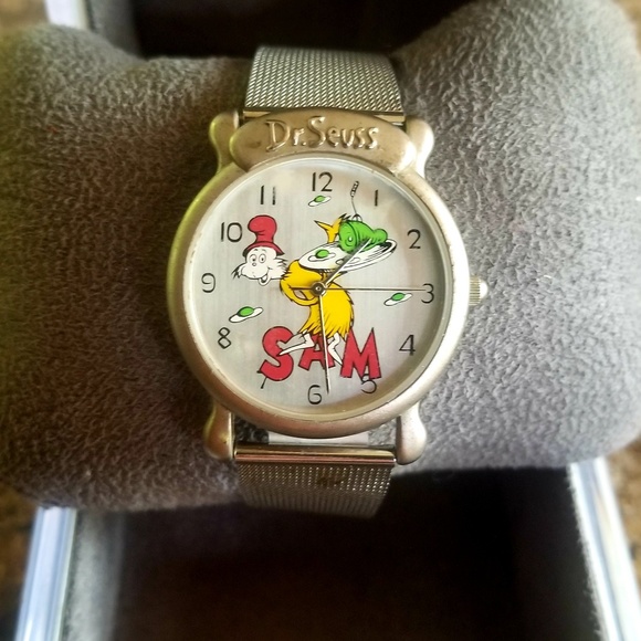 Dr.suess Accessories - Rare vintage 1997 dr.suess green eggs & ham watch Dr.suess Accessories - Rare vintage 1997 dr.suess green eggs & ham watch